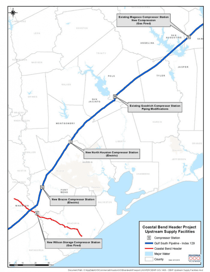 Coastal Bend Header Project Is A Go | Gas Compression Magazine