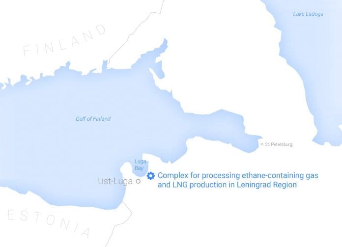 Uta-Luga Map