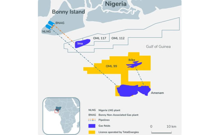 Ima gas field in Nigeria